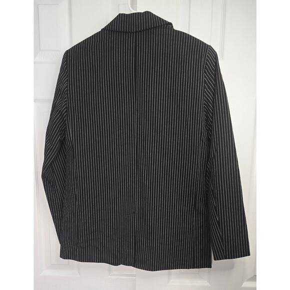 A New Day Women's Black Striped Blazer- Size XS - Picture 2 of 4